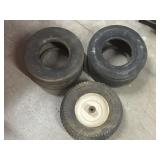 (2) Russo 13x6.50 6 Lawn Mower or Small Utility