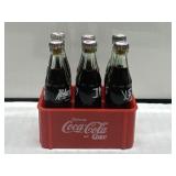 RARE Vintage Coca Cola Mini Glass  Bottles 6 3ï¿½