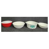 (4) Assorted Serving Bowls