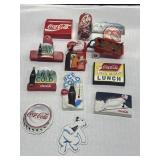 (12) Assorted Coca Cola Vtg Magnets