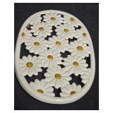 11.5' Daisy Footed Trivet