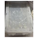 Bin with Electrical Metallic Tubing (EMT) Conduit