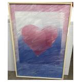 24.5ï¿½x36.5ï¿½ Carlos Sanchez 'From the Heart'