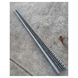 (3) 10' 1 5/8' x 1 5/8' Pieces of Galvanized Steel