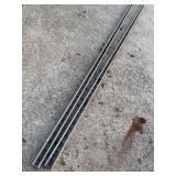 (2) 10' 1 5/8'x 1 5/8' Pieces of Galvanized