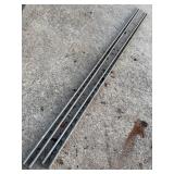 (2) 10' 1 5/8' x 1 5/8' Galvanized Steel UniStrut
