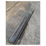 Various Pieces Metal Conduit, Teapot Piping