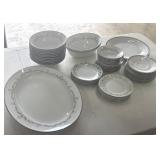 27 Gal Tote W/ 50 Pieces of Noritake China!!!