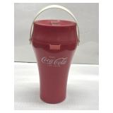 80ï¿½s Coca Cola Godfather's Pizza Plastic Cooler