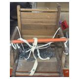 VTG Baby Swing with Heavy Duty Chains & Rope