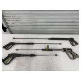 (4) Pressure Washing Wands