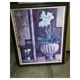26'ï¿½32' Framed Floral Print