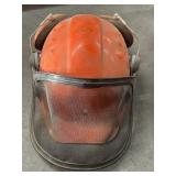 Chainsaw Safety Helmet with Mesh Visor Ear Muffs