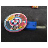 1970s Jimmy Toys Push Spinner Wheel