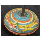 1930's Tin Spinning Top, Nice Graphics