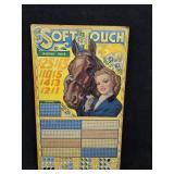 'Soft Touch' Punch Board Gambling Game