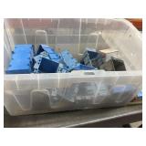 Tote with Carlon Electrical Boxes, specifically