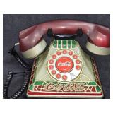 Coca-Cola Themed Telephone Featuring a