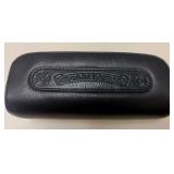 Black Chrome Hearts Eyeglass Case
