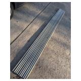 (10) 10ï¿½ sticks of 1' Galvanized EMT Conduit