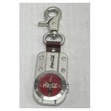 2008 Coca Cola Watch Fob Pocket Clip Key Chain