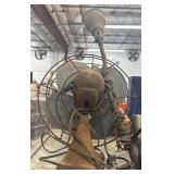 VTG Koldair Metal Desk 12' Fan & Lighting Fixture
