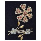 (2) Vtg Ladies Brooches