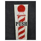 1931 'Lucky Tiger Corp. Glass Barber Pole