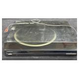 Vtg Kenwood KD-291R Turntable Turns on