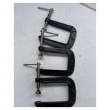 (3) 5' C Clamps