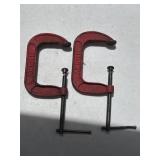 (2) Husky 4' C Clamps