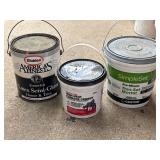 Exterior Latex Paint, High Heat Furnace Cement &