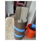 Misc. Metal roofing construction supplies
