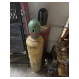 Welding and cutting tanks, oxygen and acetylene