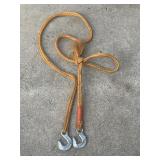 Heavy duty tow rope