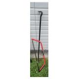 Bow Saw & Wrecking Bar 48' tall
