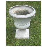 18' Resin Garden Urn Planter Featuring a