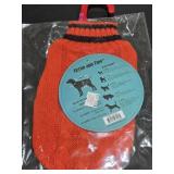 XS Fetch and Fido Cable Knit Pet Sweater