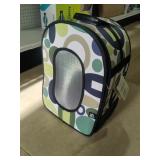 Funky Polka Dot Patterned Bird Backpack Travel