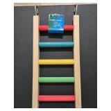 Multicolored Wooden Bird Jungle Ladder
