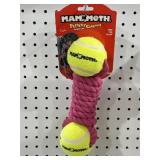 Mammoth Flossy Chews Twister Bone with Tennis