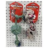 (2) Mammoth Flossy Chews Dog Toys
