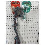(2) Mammoth Flossy Chews Dog Toys