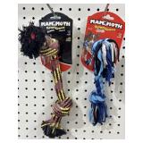 (2) Mammoth Flossy Chews Dog Toys