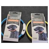 (2) Coastal Pet USB Light-Up Neck Ring