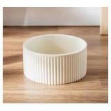 Park Life Designs Jardin Ribbed Pet Bowl