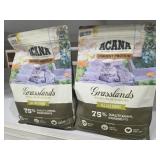 (2) 4lb Bags of Cat Food