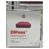 Pet Parents DiPeesï¿½ Disposable Dog Diapers Sz M