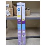 10-pack of Philips T8 LED Tube Light Bulbs