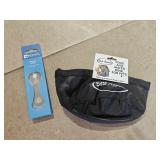 Portable water bowl and pet light